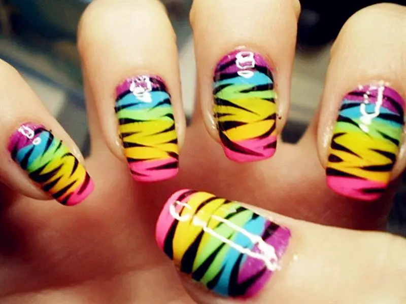 Colorful Nails Design
