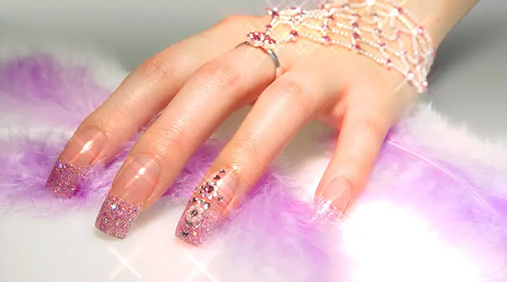 Crystal Nails Design