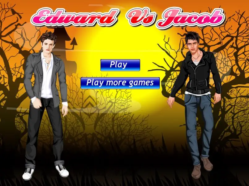 Edward vs. Jacob Dress Up