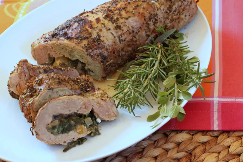 Pork Loin with Stuffing
