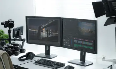 Cameras and Desktop Monitor
